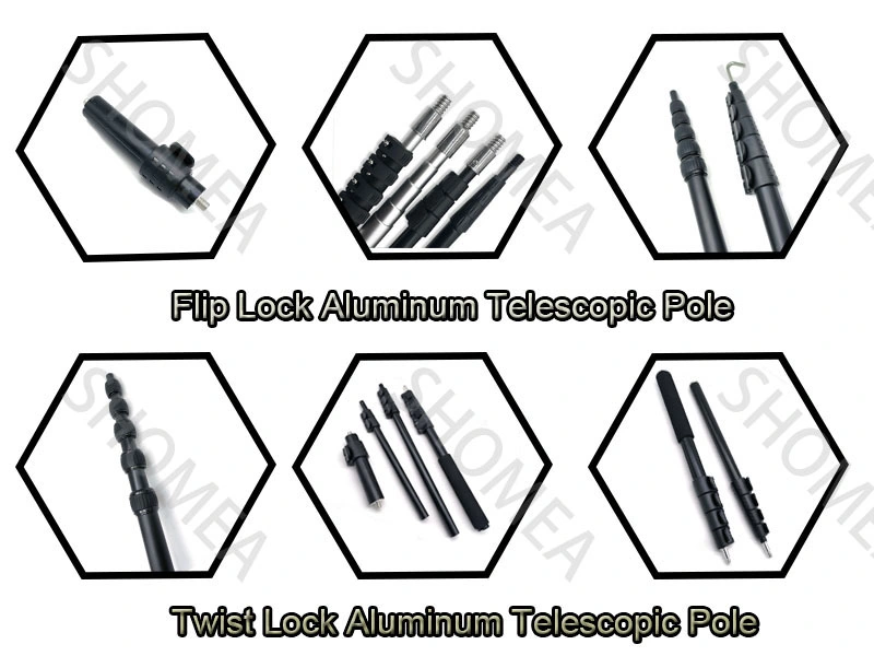 Custom Telescopic Antenna with Stainless Steel External Thread