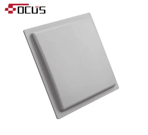 Car Parking Access Control Long Range RFID Reader Integrated UHF 12dBi Antenna