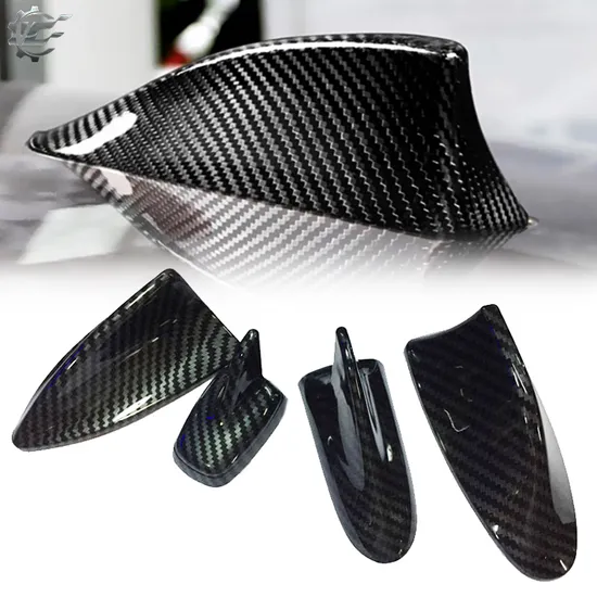 Motors Shark Fin Roof Modification Accessories Am/FM Radio No Punching Tail Wing Decoration Antenna Automotive Supply 