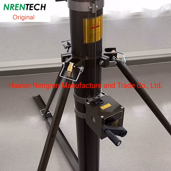 Manual Operation Telescopic Mast
