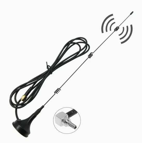 Magnetic Antenna Sucker Antenna Using on The Roof of a Car 