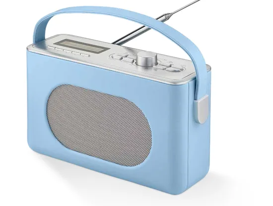 Stylish, Family Look, Family Design, Retro Design, Vintage, 60s′ Style DAB Digital FM Radio with Bluetooth Speaker 