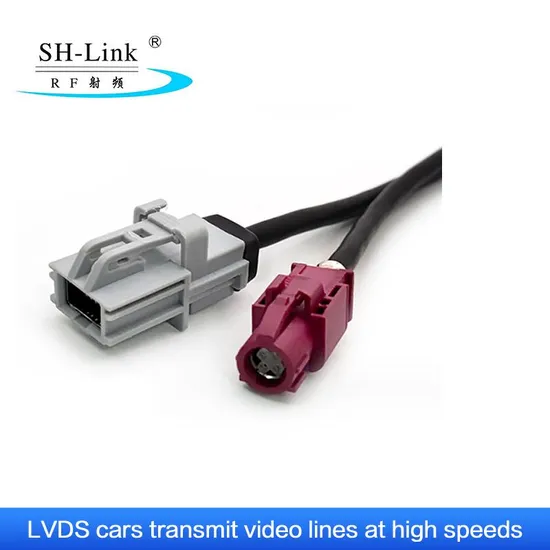 Chevrolet Cadillac Power Cord Hsd Lvds Car Central Control Screen Wiring Harness High Gain Navigation External Antenna 